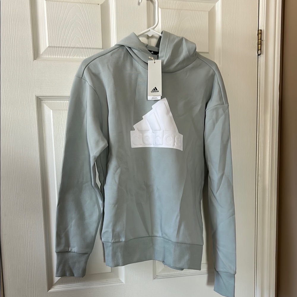 Adidas Light Gray Hoodie